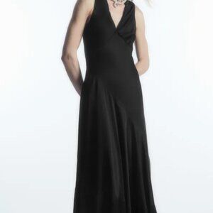 FLOATY ASYMMETRIC MIDI DRESS by COS